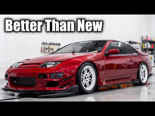 30 Year Old Trim & Paint Correction | SEMA Pick Up Day - YouTube
