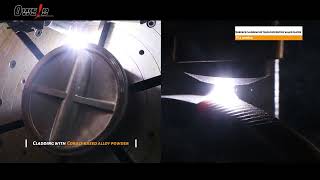 PTA welding——Surface cladding of triple eccentric valve plates