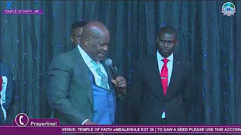 Dr SD Gumbi at Temple Of Faith PART 2