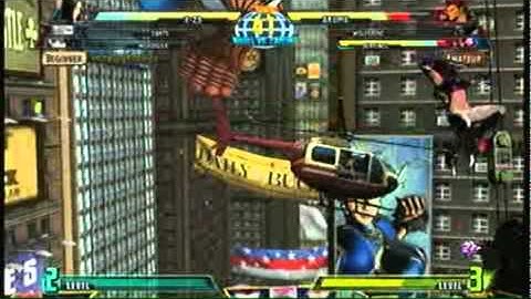 Marvel Vs Capcom 3 Xbox Live Player Match vs iludmik & JC3Alloran218