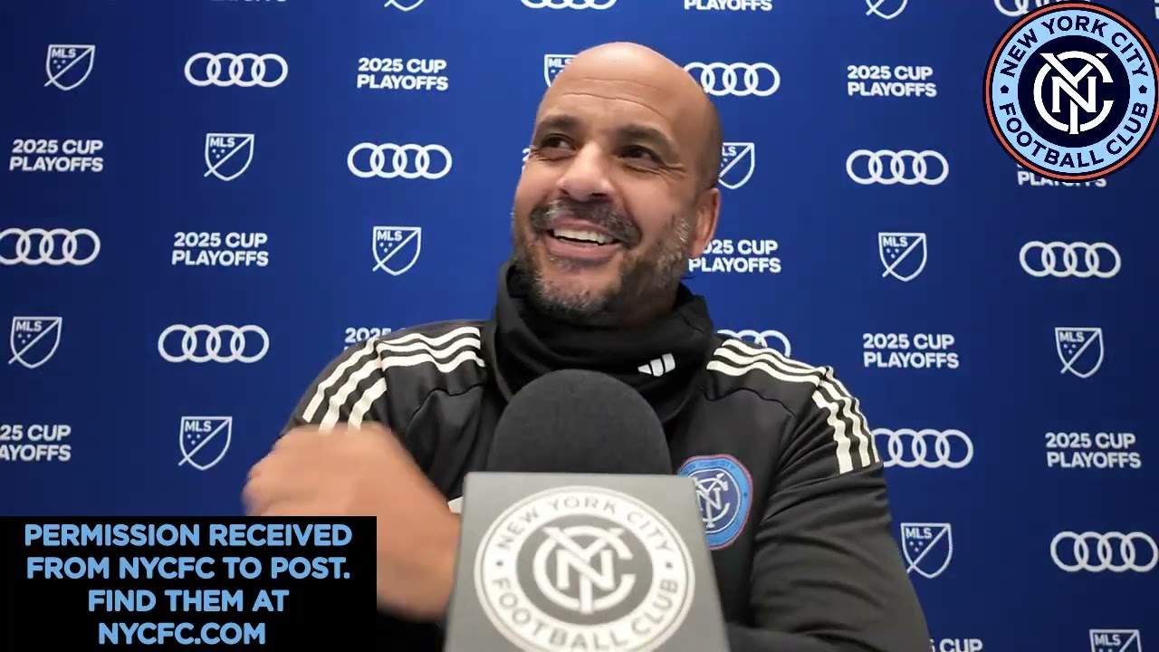 Pascal Jansen Conference SemiFinal Pre Match Press Conference - NYCFC vs Union 11/21/25