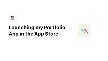 Part 3: Building My Portfolio App in Bravo Studio - Launching my Portfolio App in the App Store!