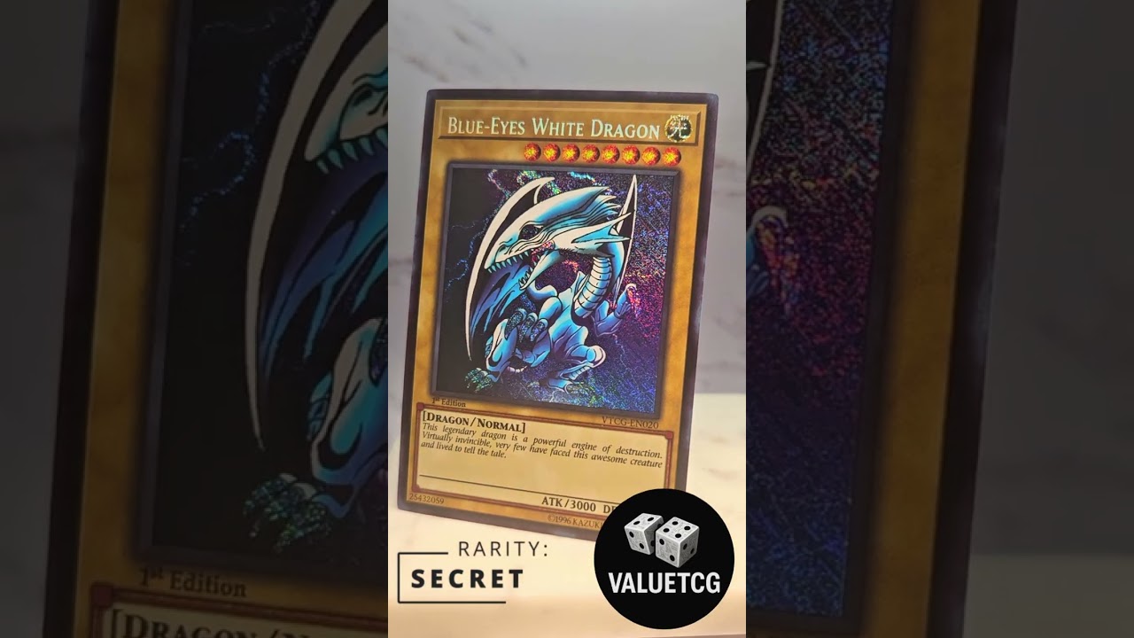 Blue-Eyes White Dragon (Bandai Art) — ValueTCG