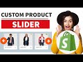 Shopify How to Create a Custom Product Slider on Home Page Without App | Easy & Recommended Way