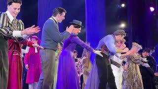 Mary Poppins Last Show Final Bows Curtain Call 8th January 2023 Prince Edward Theatre Charlie Stemp