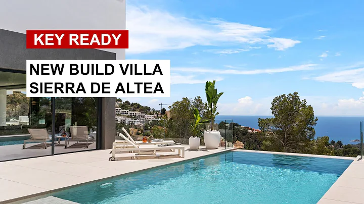 New Build Sea View Villa for Sale in Sierra de Altea