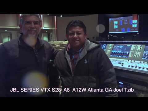 JBL VTX SERIES A12W A8 TESTING Joel Tzib