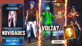 ANGELICAL BRANCA, BANDEIRÃO DE VOLTA, EMOTE DA GALINHA, NOVO EVENTO ANGELICAL FREE FIRE