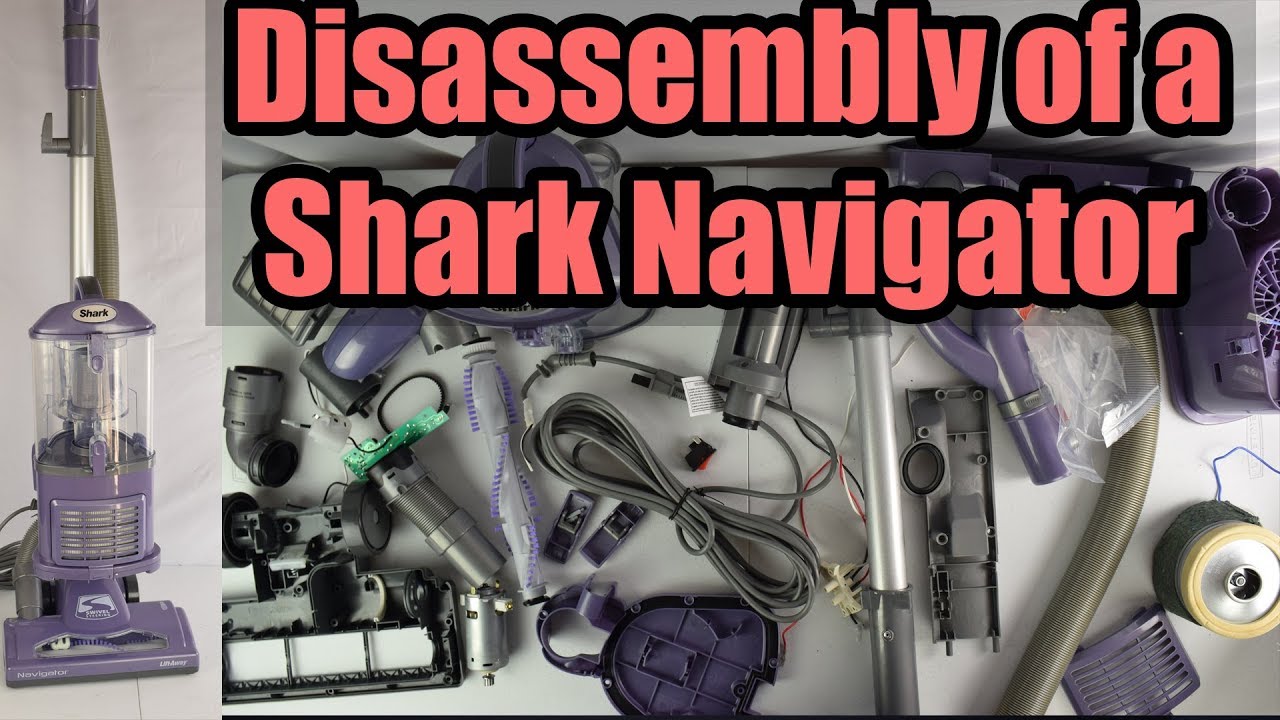 Disassembly of a Shark Navigator Lift Away Vacuum Cleaner ... vacuum parts diagram 