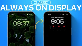 Enable TRUE Always On Display on iPhone! Iphone Display Settings Dark Mode True Tone Night Shift Always On Display