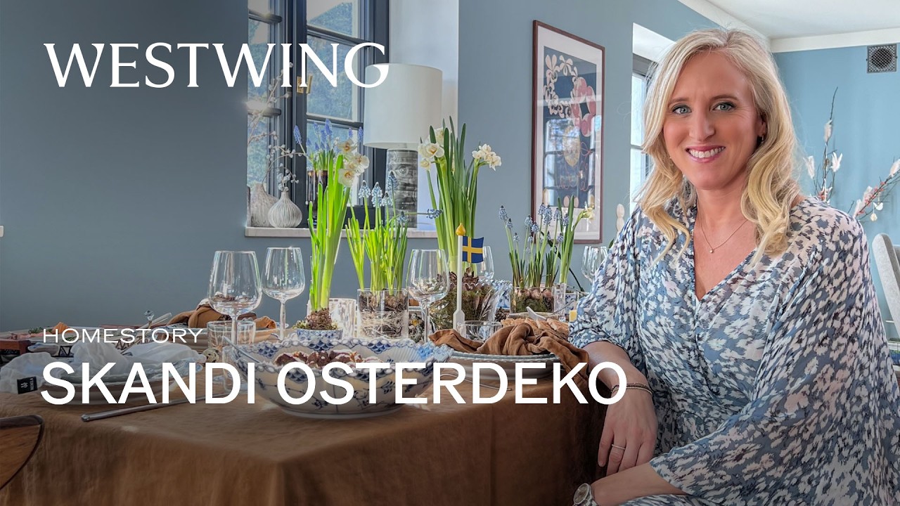 Osterdeko Ideen | Skandinavische Ostern zu Hause (Roomtour)