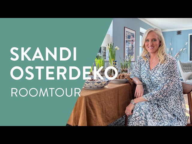 Osterdeko Ideen  Skandinavische Ostern zu Hause (Roomtour) 