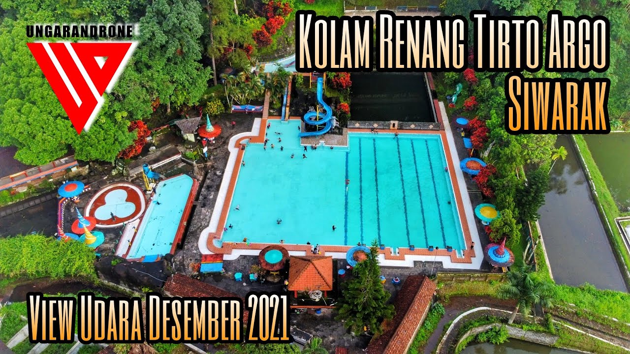 Kolam Renang Tirto Argo Siwarak Ungaran 2021 | Drone View DJI Mini 2