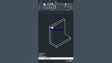 AutoCAD Isometric Drawing Time-Lapse | 2D to 3D Sketch in Seconds #shorts #autocad