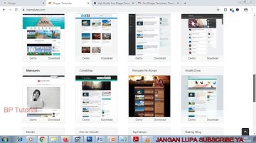 3 Situs Penyedia Template Blogger Gratis