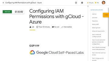 Configuring IAM Permissions with gCloud - Azure GSP1119
