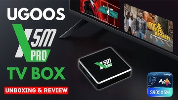 New UGOOS X5M Pro Android 14 TV Box  |  Budget Friendly   |  UNBOXING REVIEW