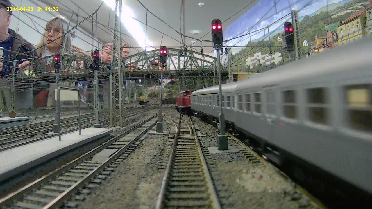 Kamerafahrt: Modelleisenbahnclub Stuttgart, Januar 2016
