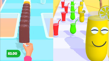 Popsicle Stack Vs Juice Run| Max levels
