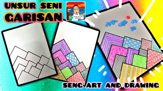 BAHASA SENI VISUAL : UNSUR SENI : GARISAN 🌟