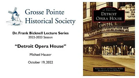 The Detroit Opera House by Michael Hauser (Bicknel...