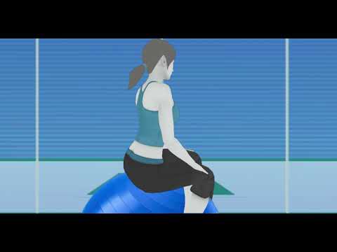 Wii Fit Trainer's Gassy Treinament (Blender Animation)