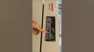 Sanyo fridge defrosting function.