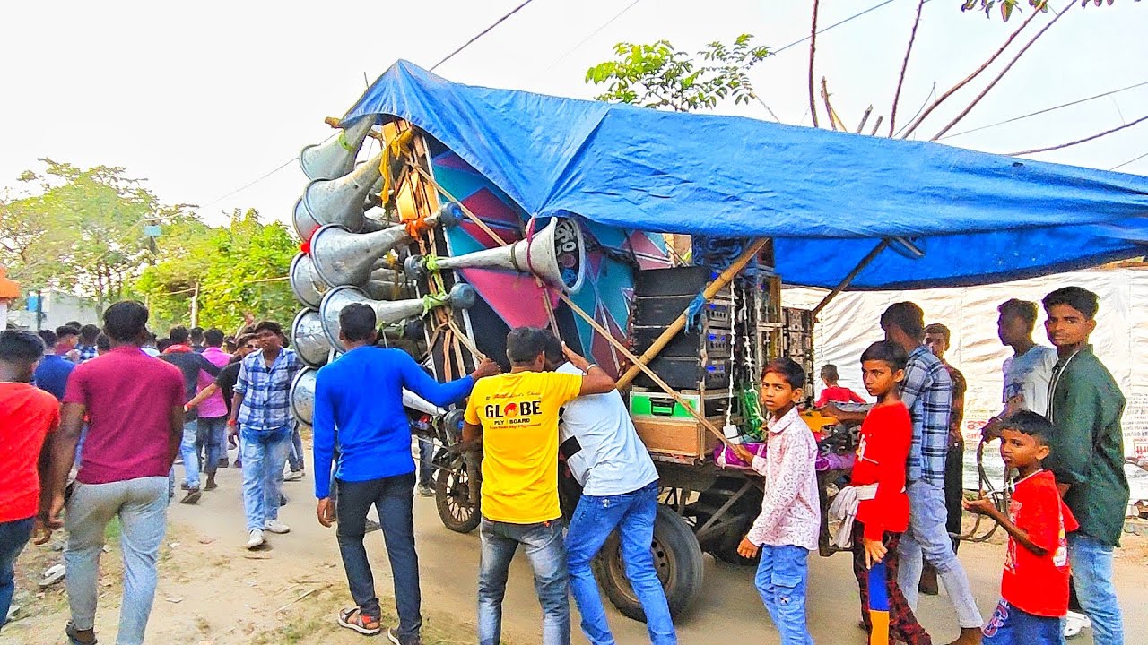 সাউন্ড 👑 কিং কম্পিটিশন করার আগে মারাত্মক জনসভা নিয়ে রোড শো করছে.👿sound king roadshow video 2025