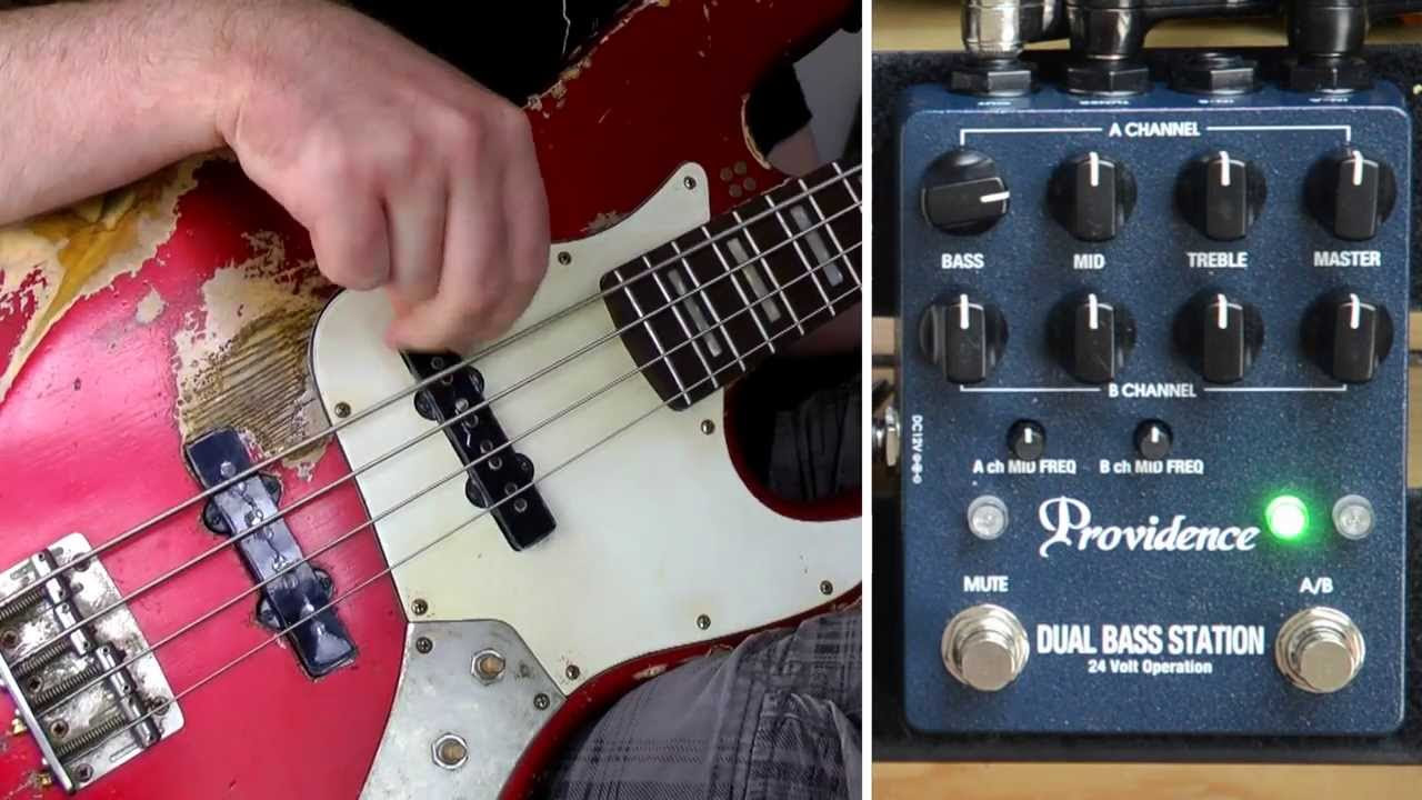 Providence Dual Bass Station DBS-1 Preamp - BASS Demo - YouTube