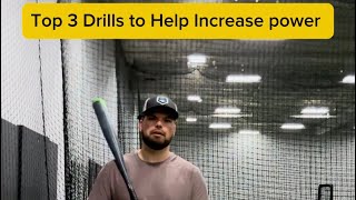 Top 3 Drills to help increase power in the swing