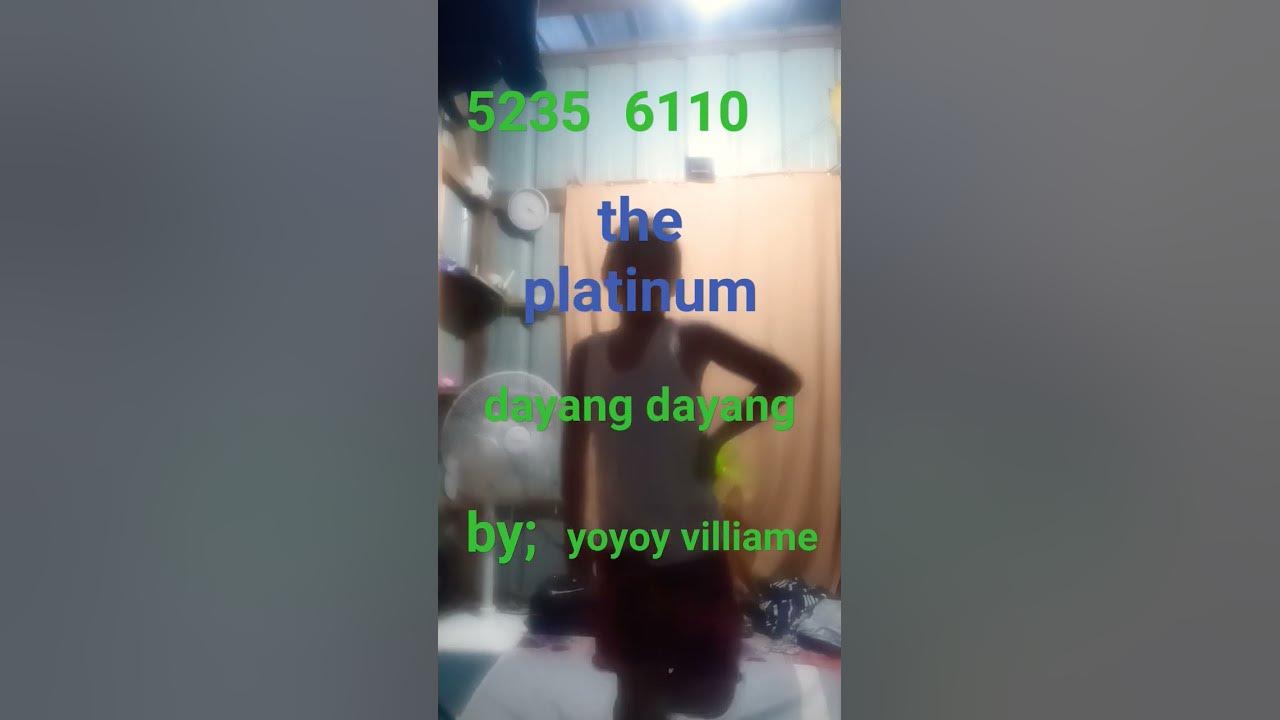 karaoke platinum dayang dayang dayang