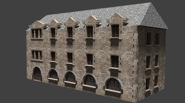 Blender 3D Mega Tutorial St.Michel masterhouse part2