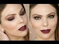 Fall Makeup Tutorial | Plum Matte Smokey Eye