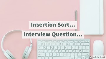 Insertion Sort algorithm