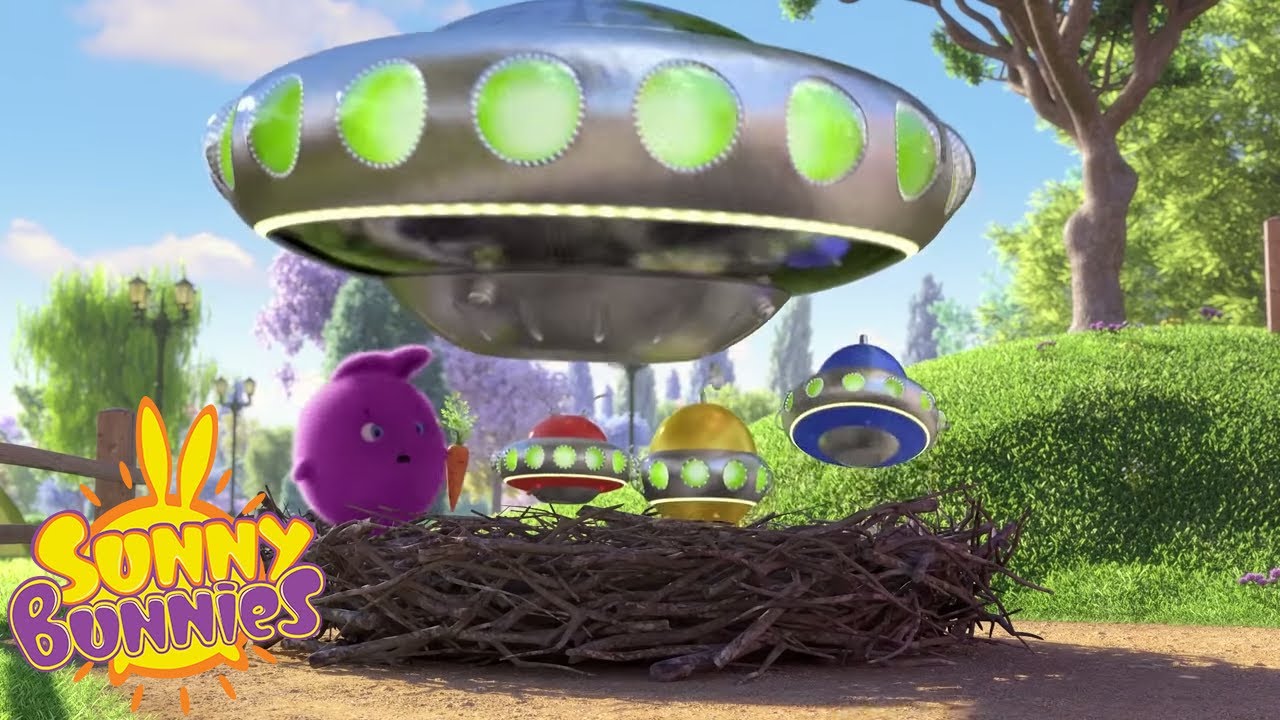 ⁣SUNNY BUNNIES - The Alien Spaceship | Season 4 | Cartoons for Children