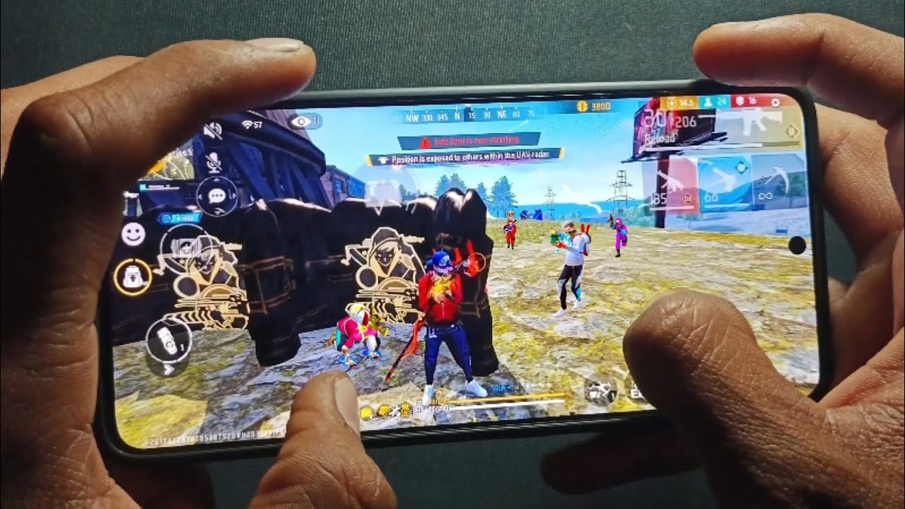 HANDCAM⚡ SOLO VS SQUAD POCO X7 PRO FREE FIRE GAMEPLAY