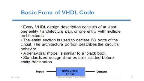 Module 4 VHDL- Notes