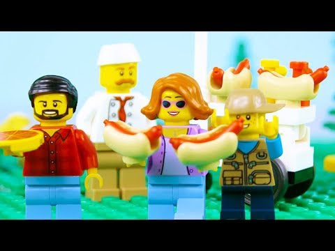 LEGO City Fail (COMPILATION) STOP MOTION LEGO City: Billy's Hot Dog | #LEGO City | By Billy Bricks