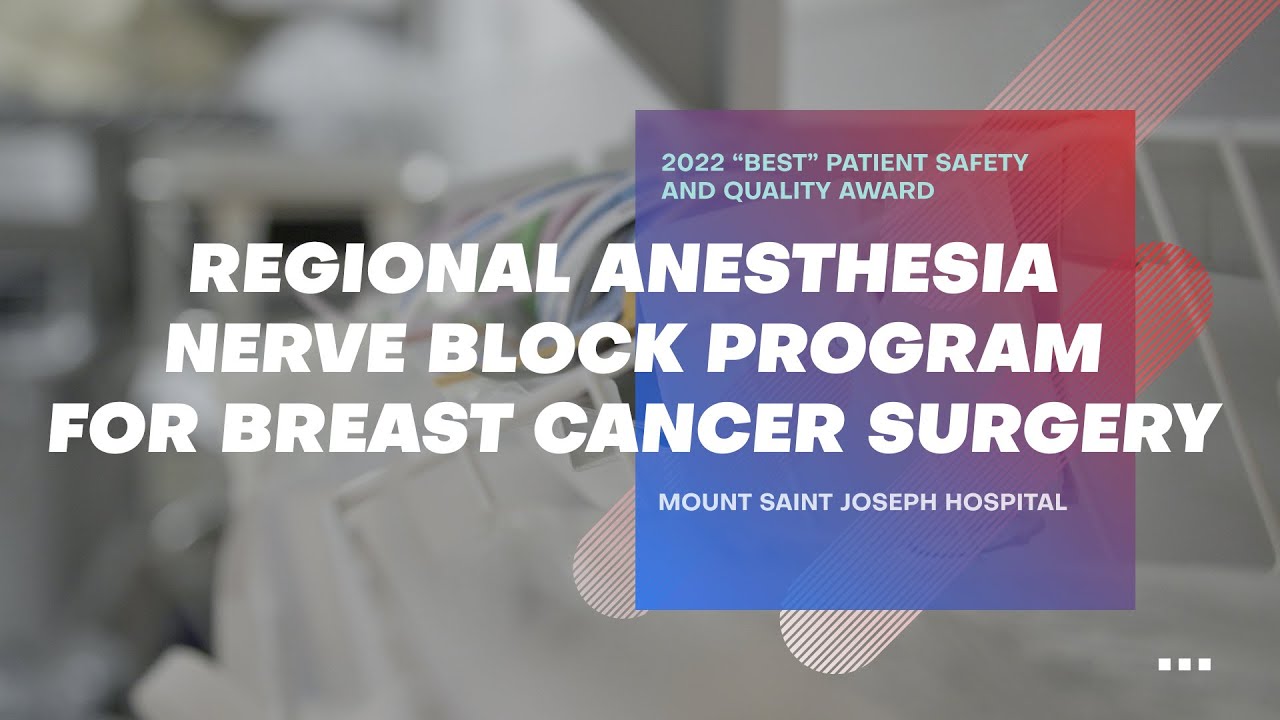2022 Mission Awards - Best Patient Safety Award