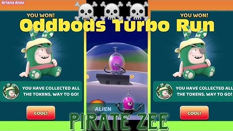 Pirate Zee vs Alien. ODDBODS TURBO RUN