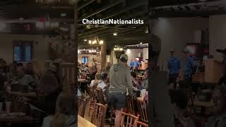 Highly dangerous gathering. ChristianNationalism