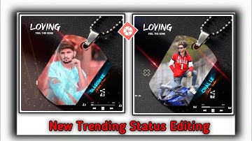 Locket status video editing | Kinemaster status video kaise banaye | Status video editing tutorial