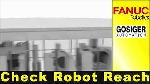 FANUC M 710iT Unloads Okuma Machine Tool   FANUC Robotics Industrial Automation