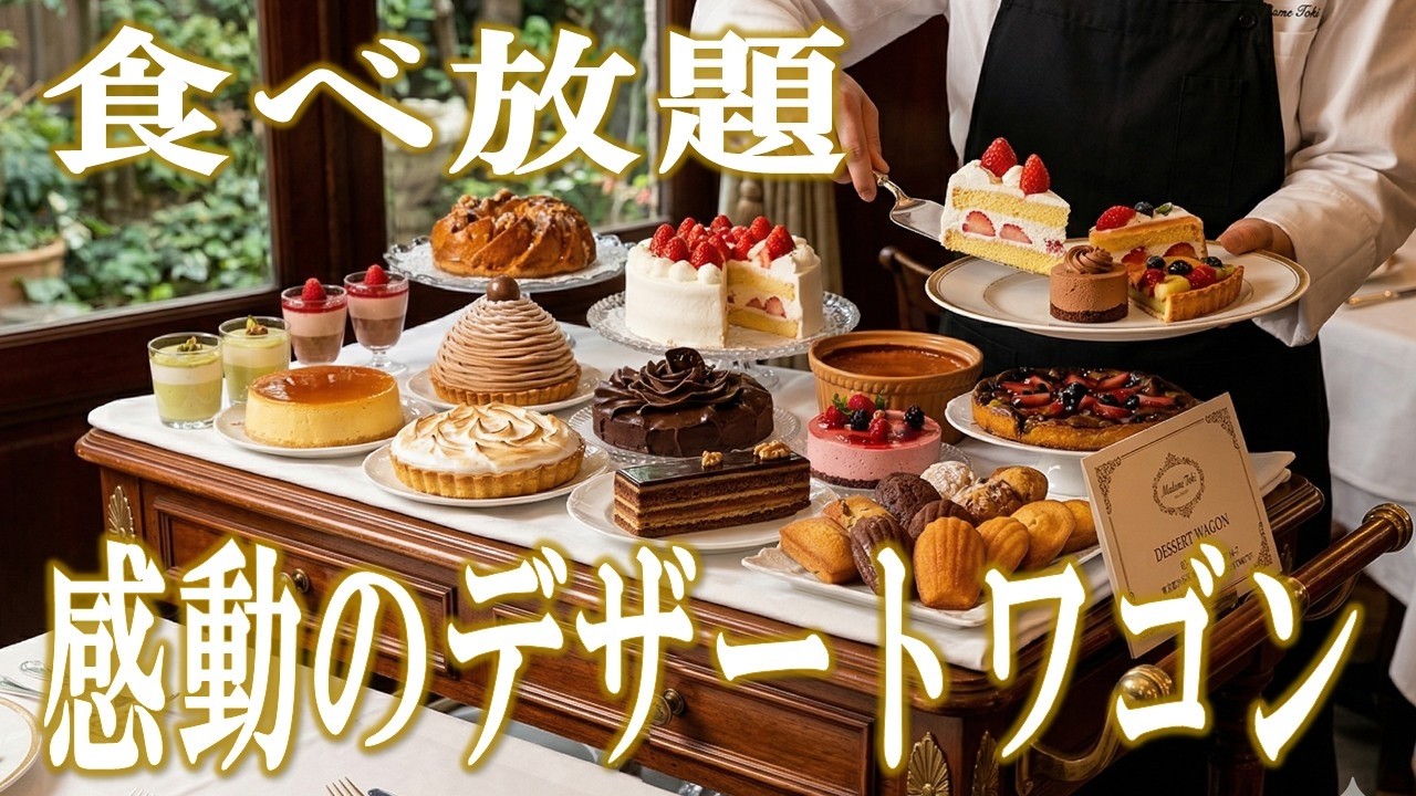 All-you-can-eat included] Enjoy all kinds of desserts from the