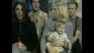FUNNY NIRVANA INTERVIEW MTV AWARDS 1993