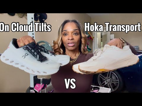 נעלי ON CLOUD TILT לעומת HOKA TRANSPORT #הליכה #hoka #אימון #נעלי ספורט #oncloud #ריצה #נעליים