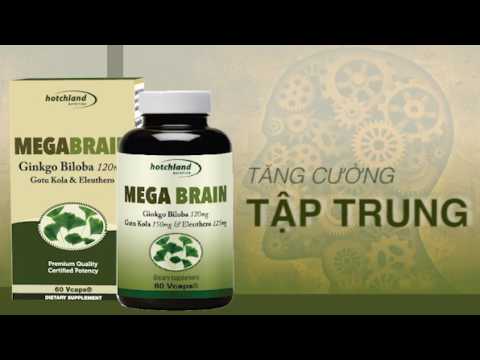 MEGABRAIN - Ginkgo Biloba 120mg: Tăng cường chức năng não - YouTube