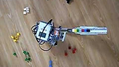 Lego Sorting Machine #5 (Mindstorms NXT Color Sorter)