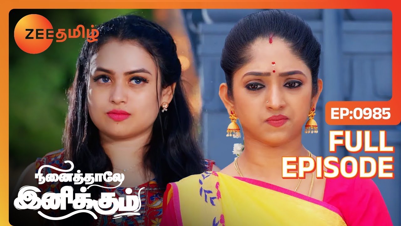 ராணிக்கு என்ன ஆப்பு வைக்கப் போறாங்க லாரா - Ninaithale Inikkum - Full Ep - 985 - Zee Tamil