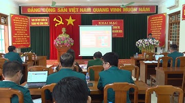 THI CÁN BỘ GIẢNG DẠY CHÍNH TRỊ LỰC LƯỢNG VŨ TRANG THÀNH PHỐ NĂM 2023